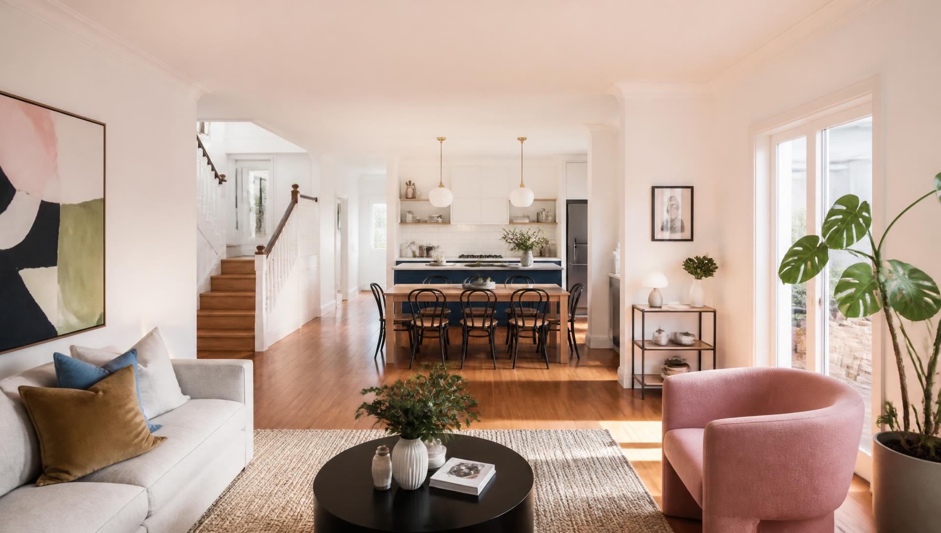Beautifully renovated Melbourne home interior with premium paint finish